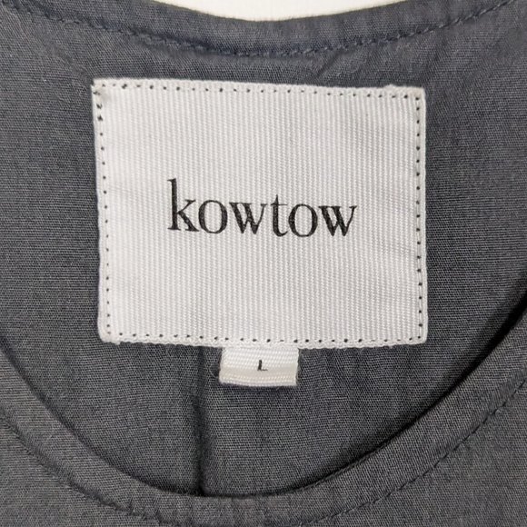 Kowtow Midi Sleeveless Shift Dress Size L - Picture 5 of 9